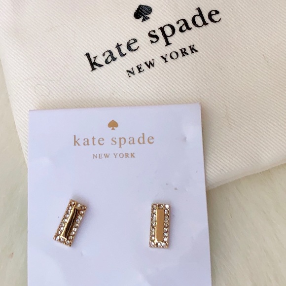 kate spade Jewelry - Kate Spade ♠️ NWT Raising The Bar Stud Earrings